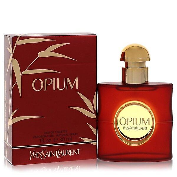 Yves Saint Laurent Opium Eau De Toilette Spray (ny emballage) 1 oz til kvinder Amber on Productcaster.