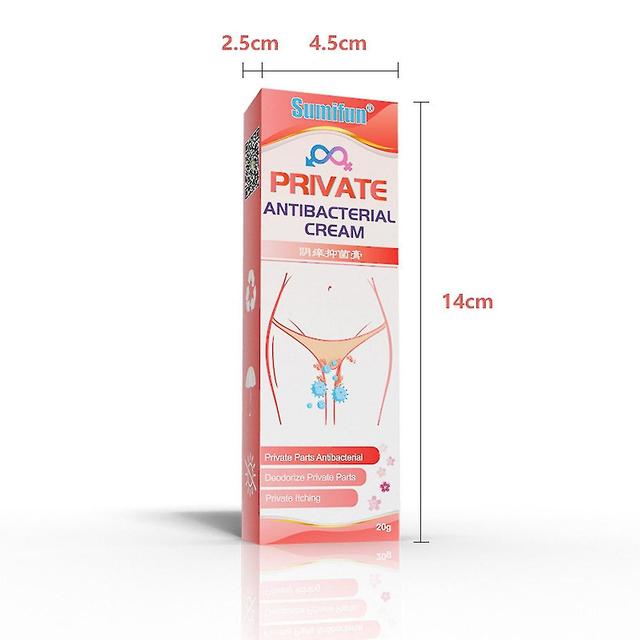 Sumifun 20g Partes Privadas Crema de Picazón Vaginal Crema de Yeso para Piel Ungüento para Uso Externo on Productcaster.