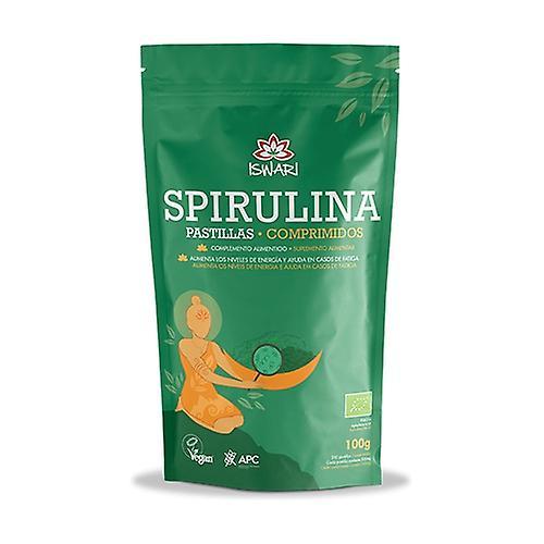 Iswari Spirulina orgaanisia pillereitä 100 g on Productcaster.