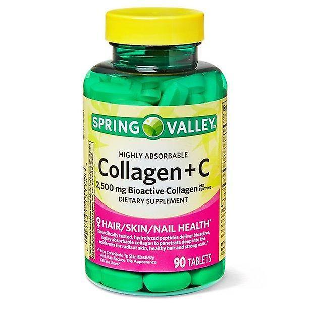 Spring Valley Kolagén z jarného údolia + tablety vitamínu C, 2500 mg, 90 on Productcaster.