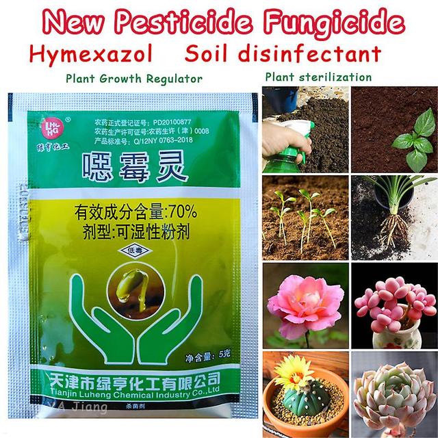 Huamade Hymexazol 70% Wettable Powder Fungicide Soil Disinfectant Plant Sterilization Growth Regulator Treating Diseases Garden Bonsai on Productcaster.