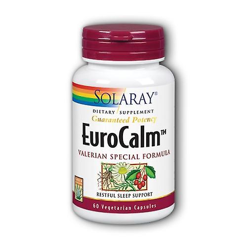 Solaray EuroCalm Valerian Special Formula, 60 čiapok (balenie po 2) on Productcaster.