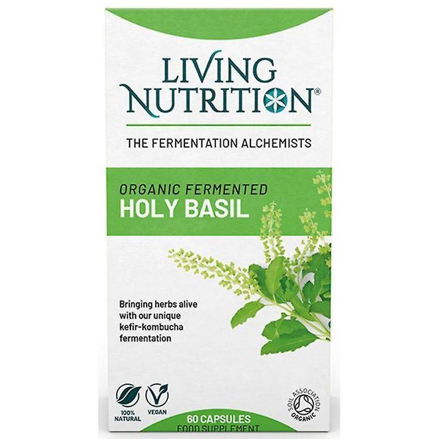 Living Nutrition Organic Fermented Holy Basil Caps 60 (LN2017) on Productcaster.