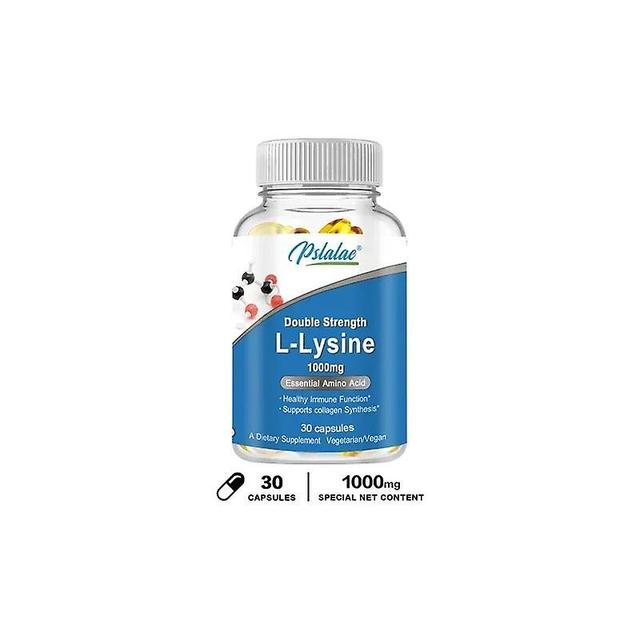 Visgaler L-lysine 1000 Mg - Essential Amino Acid, Healthy Immune Function, Supports Collagen Synthesis 30 Capsules on Productcaster.