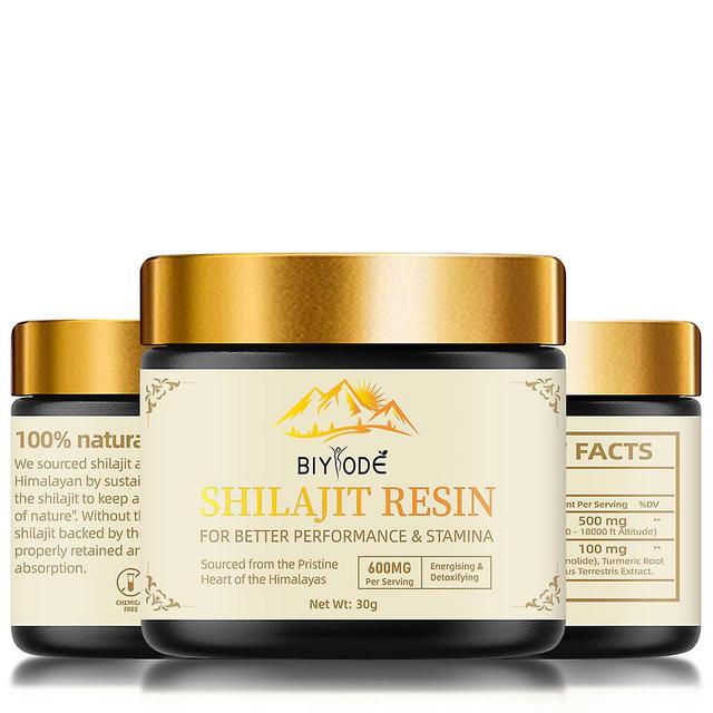 3pcs Shilajit Pure Organic Himalayan Resin Flowzuk 100% Pure Fulvic Acid & Minerals on Productcaster.