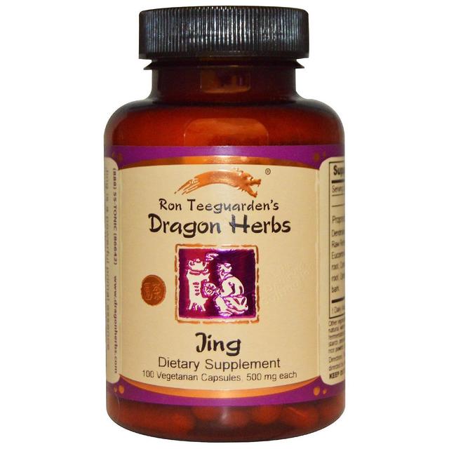 Dragon Herbs Hierbas de dragón, Jing, 500 mg, 100 gorras vegetarianas on Productcaster.