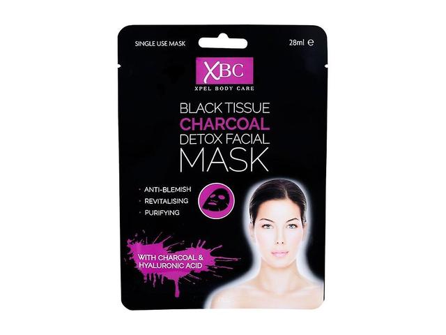 Xpel - Kroppspleie Svart vev Kull Detox Facial Mask - For kvinner, 28 ml on Productcaster.