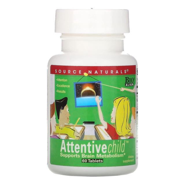 Source Naturals, Attent Kind, 60 Tabletten on Productcaster.