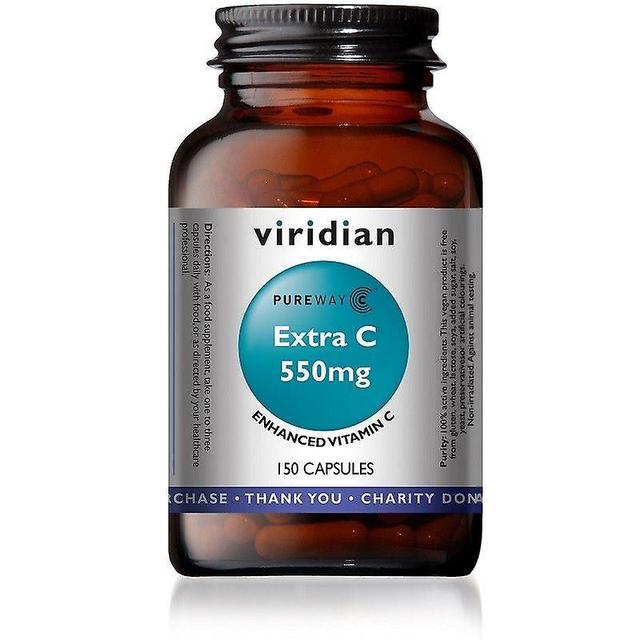 Viridian Extra C 550mg Zeleninové čiapky 150 (217) on Productcaster.