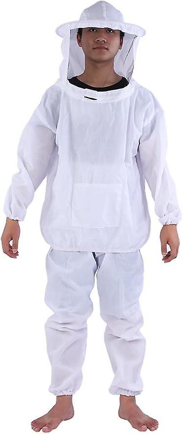 Dewenwils Dww-(blanc) Combinaison D'apiculture Quipement De Protection Anti-abeille Professionnel Avec Voile De Protection Complte 360 Pour Les A... on Productcaster.