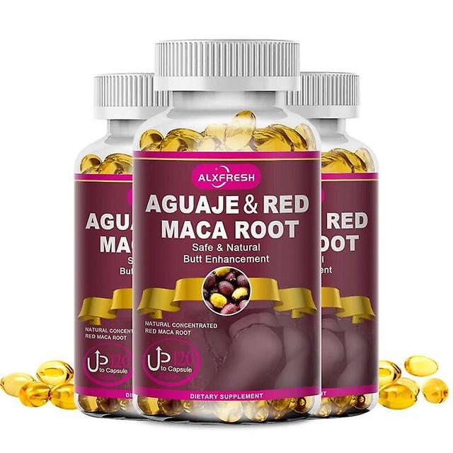 Visgaler 3X Natural Plant AGUAJE & REDMACA Capsules Extract for Big Butt Buttocks Enlargement HIP UP, Increase Hips, Make The Ass Bigger 3X Bottle ... on Productcaster.