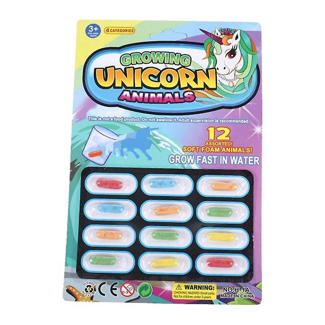 Magic Growing Animal Tablets Theme Mini 12 Tablets Set Each Magic Tablets D on Productcaster.