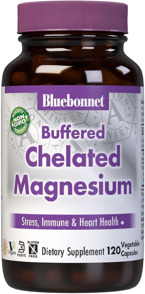 Bluebonnet Buffered Chelated Magnesium 200mg 120 Vegetable Capsules on Productcaster.