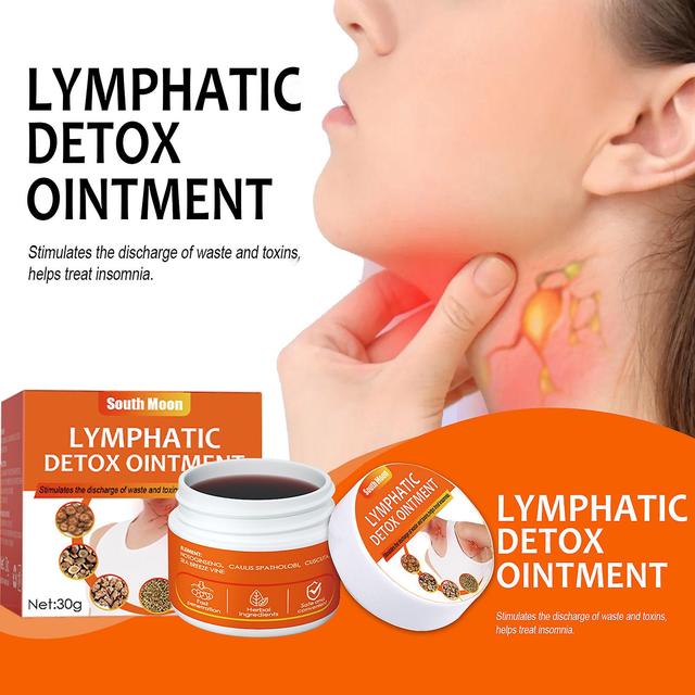 South Moon Lymphatic Health Cream Xiaofu krém zmierňuje, odblokuje a zlepšuje krk a podpazušie lymfatický regeneračný krém Masážny olej 1PCS) on Productcaster.