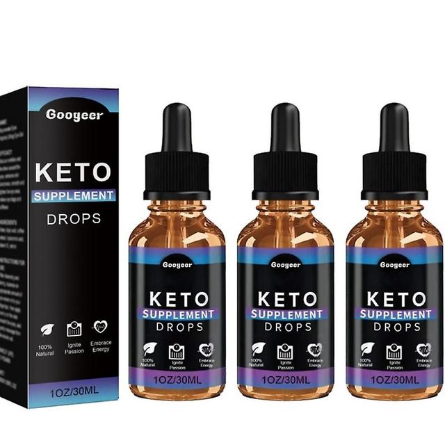 Men's Paradise Drops 30ml Keto Supplements Liquid Charged Exogenous Ketones Workout Energy Boost for Men Extra Strength 3pcs on Productcaster.