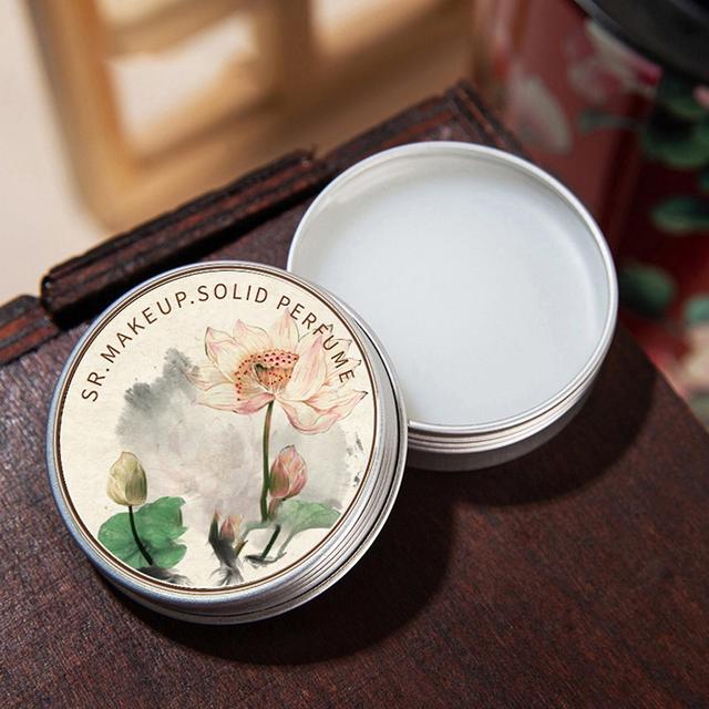 unbrand Kvinners Solid-state Parfymer Portable Lasting Staying Fragrance Balm For Dating Lotus on Productcaster.