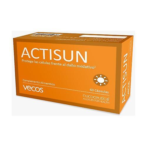 Vecos Actisun (beta-carotene for tanning) 60 capsules on Productcaster.