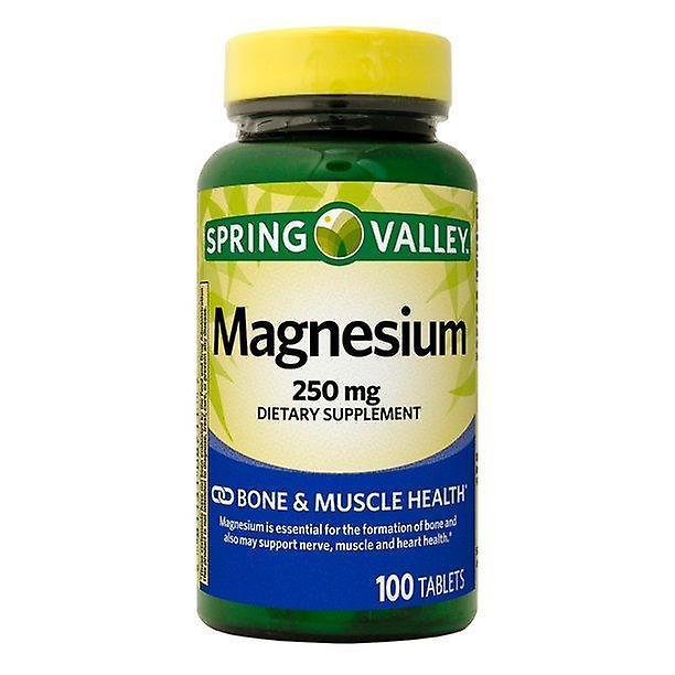 Spring Valley Wiosenne tabletki magnezu, 250 mg, 100 ct on Productcaster.