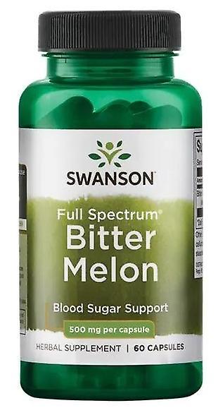 Swanson Koko spektri Bitter Melon 500Mg 60 Kapselit on Productcaster.