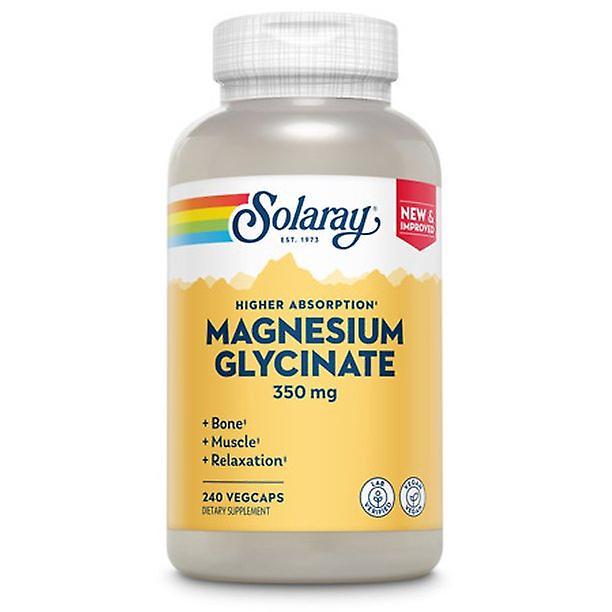 Glicynian magnezu 350 mg solaray 240 vcaps on Productcaster.