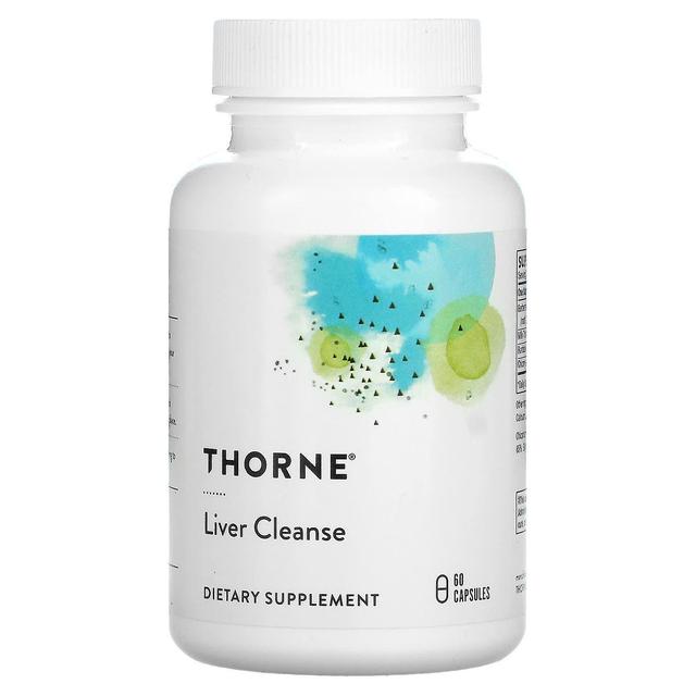 Thorne Research, Liver Cleanse, 60 Capsules on Productcaster.