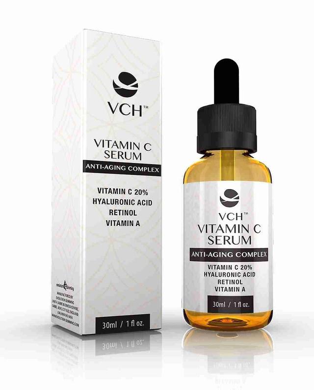 Evolution Slimming VCH 20% witamina C Serum z kwasem hialuronowym, retinolu i witaminy A - 1 butelka (30ml) - witamina C Serum przeciwzmarszczkowe ... on Productcaster.