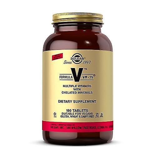 Solgar Formula Vm-75, 180 Tabs (pack Of 1) on Productcaster.