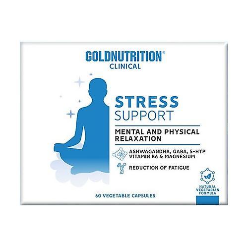 Gold Nutrition Stress support 60 vegetable capsules on Productcaster.