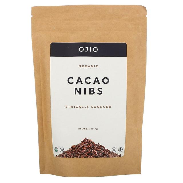 Ojio, Økologisk kakao Nibs, 8 oz (227 g) on Productcaster.