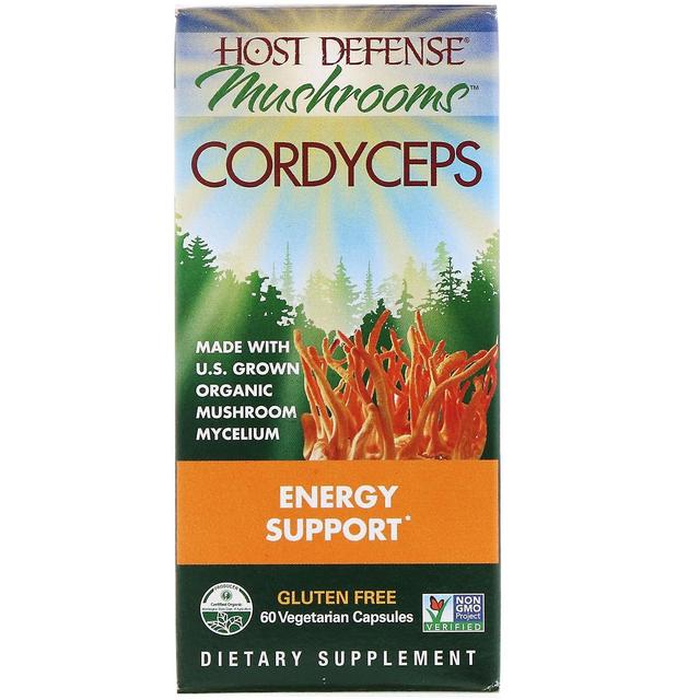 Fungi Perfecti, Mushrooms, Cordyceps, Energy Support , 60 Vegetarian Capsules on Productcaster.