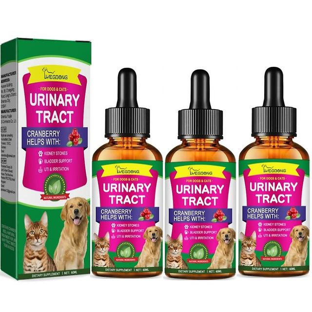 Pet Urinary Tract Infection Drops 3pcs on Productcaster.