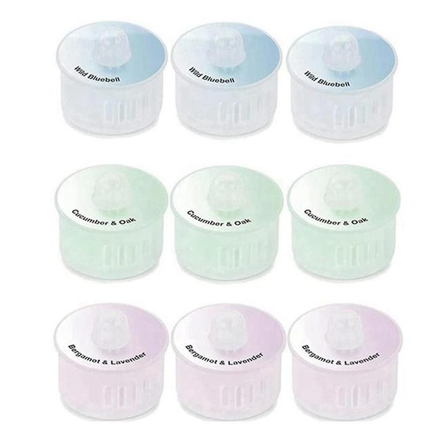 9pcs Fragrance Capsules For T9 Max T9 Power T9 Fragrance Air Freshener Lasting Deodorant Capsules As Shown on Productcaster.