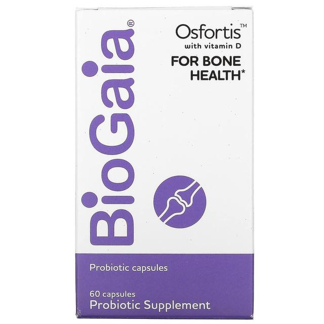 BioGaia, Osfortis med D-vitamin, 60 kapslar on Productcaster.