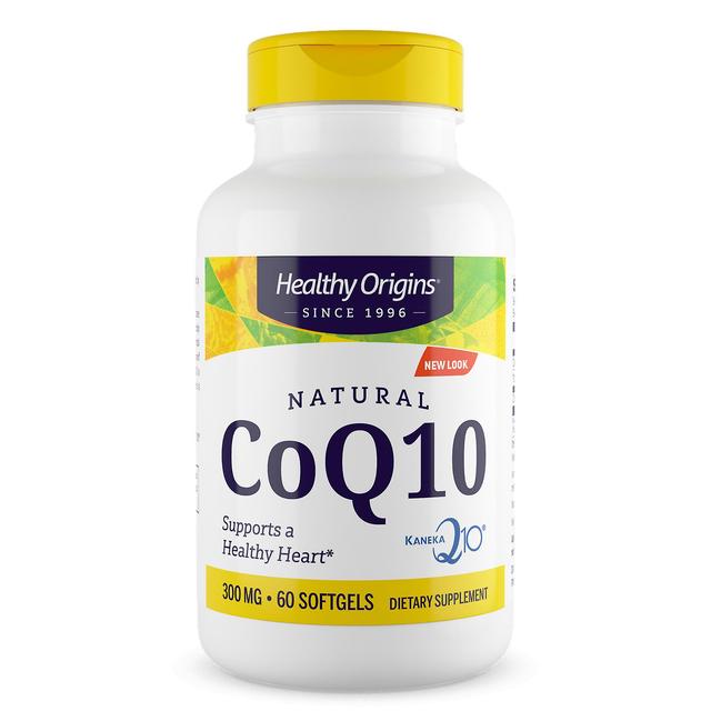 Healthy Origins Zdravý pôvod CoQ10 300mg 60 Softgels on Productcaster.