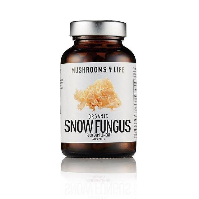 Mushrooms4Life Organic Snow Fungus Capsules 60 (ML0511) on Productcaster.