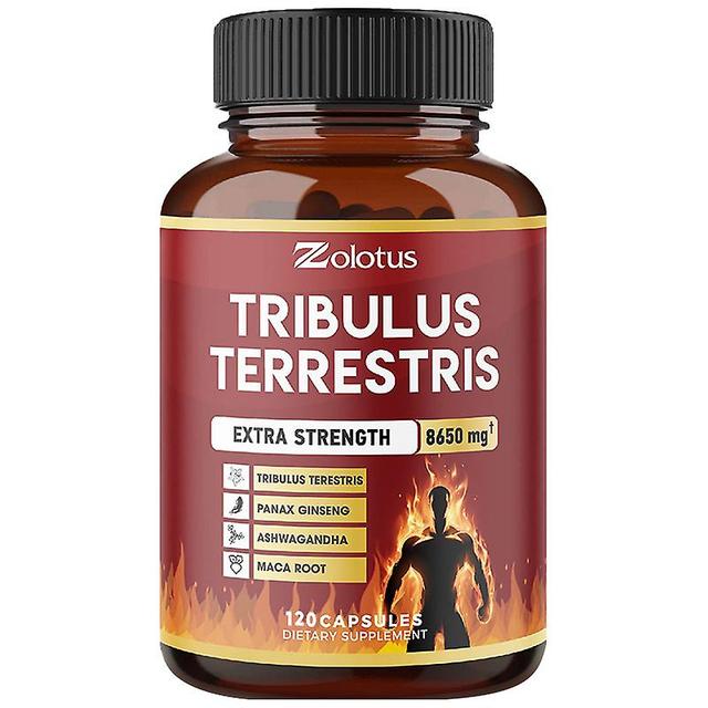 Vorallme manlig dysfunktion tillägg kapslar 8x kraft för att öka energi prestanda Anti-trötthet, Tillägg uthållighet, Testosteron Booster 120Count-... on Productcaster.