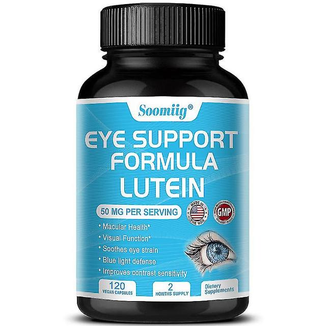 Lutein Capsules Quickly Restore Vision, Treat Myopia, Protect Retina And Macula, Improve Ocular Edema, And Relieve Fatigue 120 count-1 bottle on Productcaster.