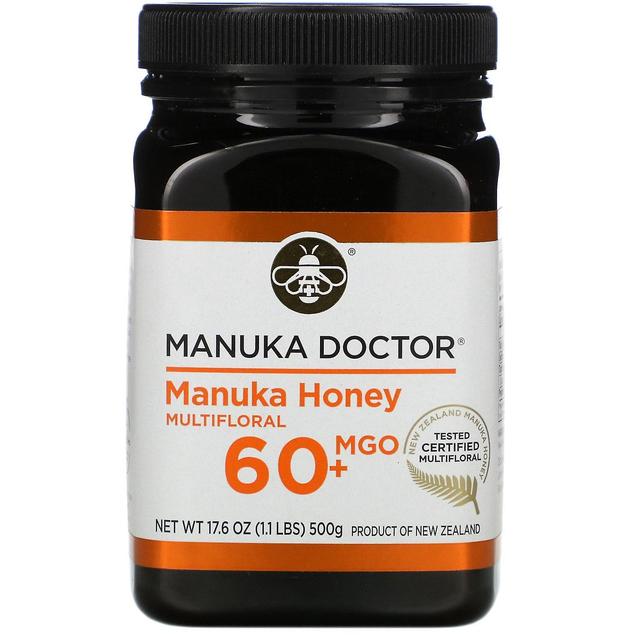 Manuka Doctor, Mel Manuka Multifloral, MGO 60+, 17,6 oz (500 g) on Productcaster.