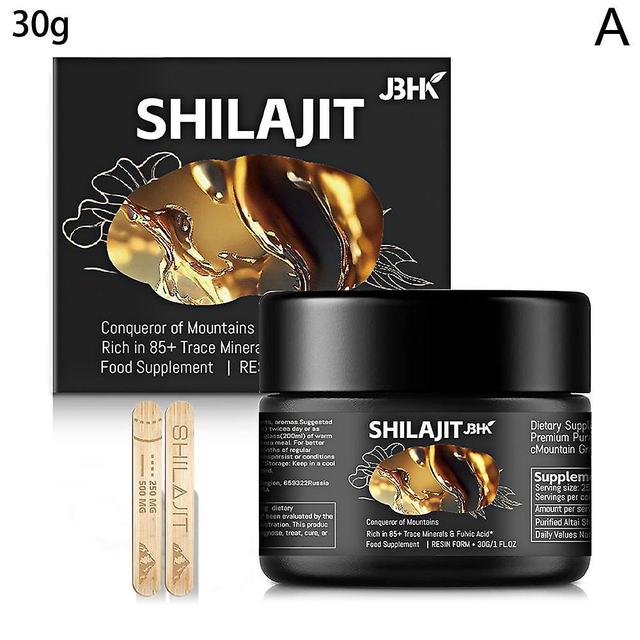 30g/50g Pure 100% Himalayan Shilajit, Soft Resin, Organic, Extremely Potent, Fulvic Acid on Productcaster.