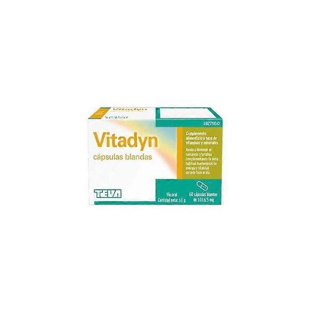 TEVA PHARMA Teva vitadyn 60 softgels on Productcaster.