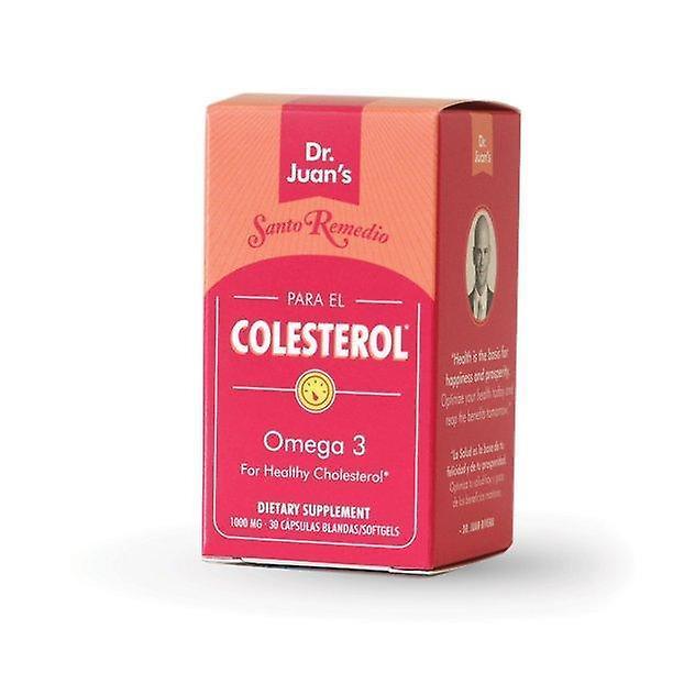 Santo remedio para el colesterol, rybí olej omega 3 doplnok stravy softgels, 1000 mg, 30 ct on Productcaster.