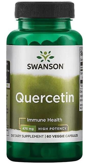 Swanson Quercetin 475 mg Vysoká účinnosť 60 Kapsúl 75 gr on Productcaster.