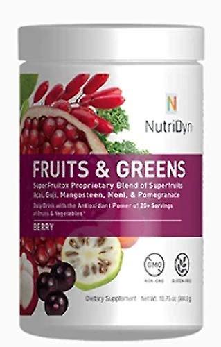 Nutri-Dyn NutriDyn Fruits & Greens Saveur de baies 304,8 grammes on Productcaster.