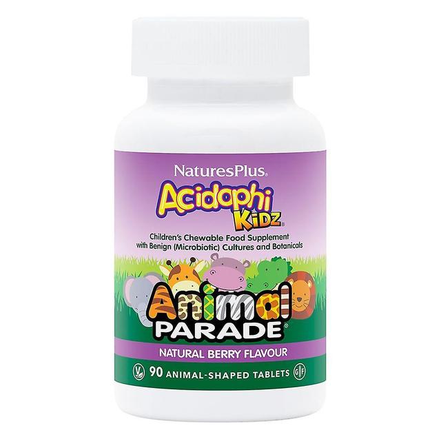 Nature's plus animal parade acidophi kidz natural berry flavour 90's on Productcaster.