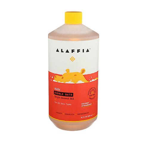 Alaffia Bubble Bath per bambini Fragola di cocco, 32 Oz (Confezione da 1) on Productcaster.