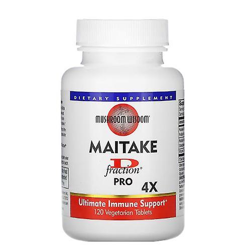 Maitake Mushroom Wisdom Grifron Pro Maitake D Fraction, 120 vegiTabs (2er-Pack) on Productcaster.