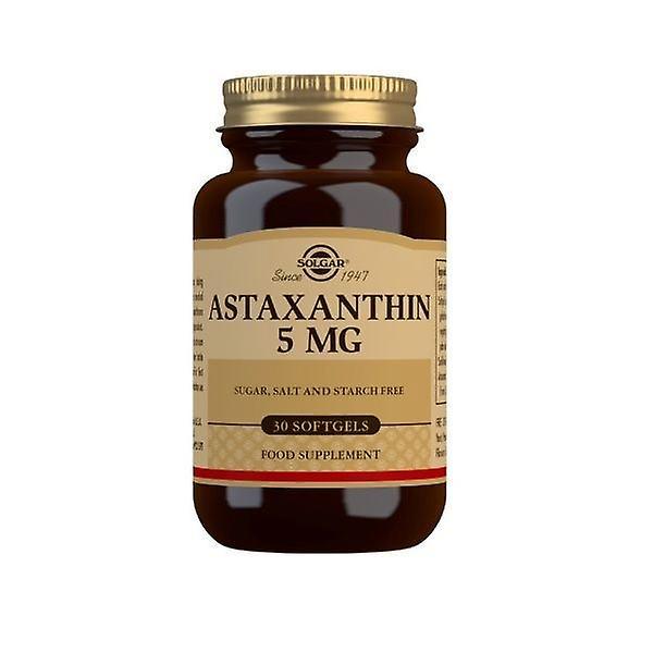 Solgar Astaxanthin 5mg pehmeät geelit 30 (12536282) on Productcaster.