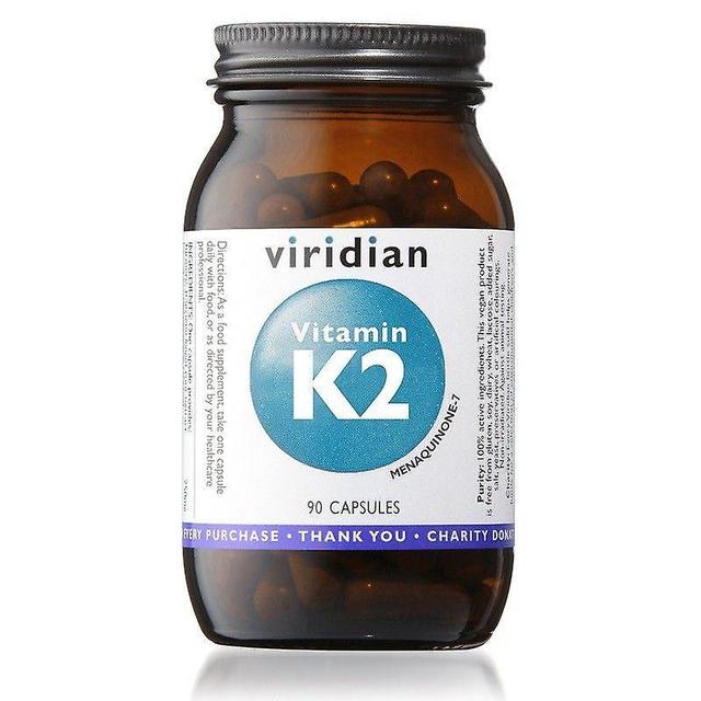 Viridian Vitamin K2 50ug Capsules 90 (259) on Productcaster.