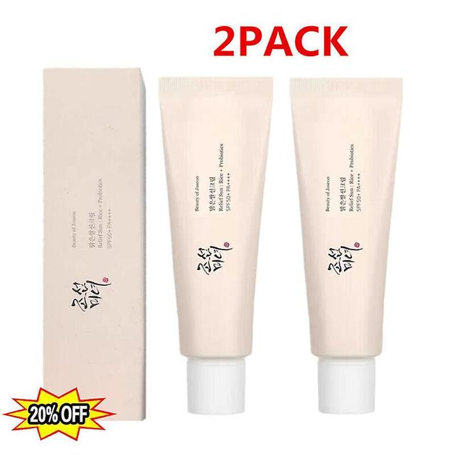 Reliéf Sun: Ryža + Probiotiká SPF50+ PA++++ 2Pack on Productcaster.