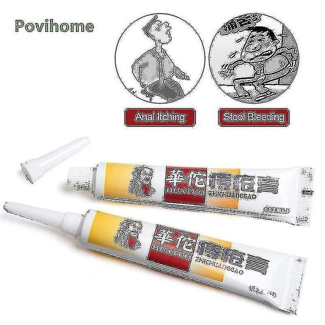 1/3/5pc Huatuo Hemorrhoid Cream Internal External Piles Chinese Herbs Ointm-mxbc 5pcs wihout box on Productcaster.